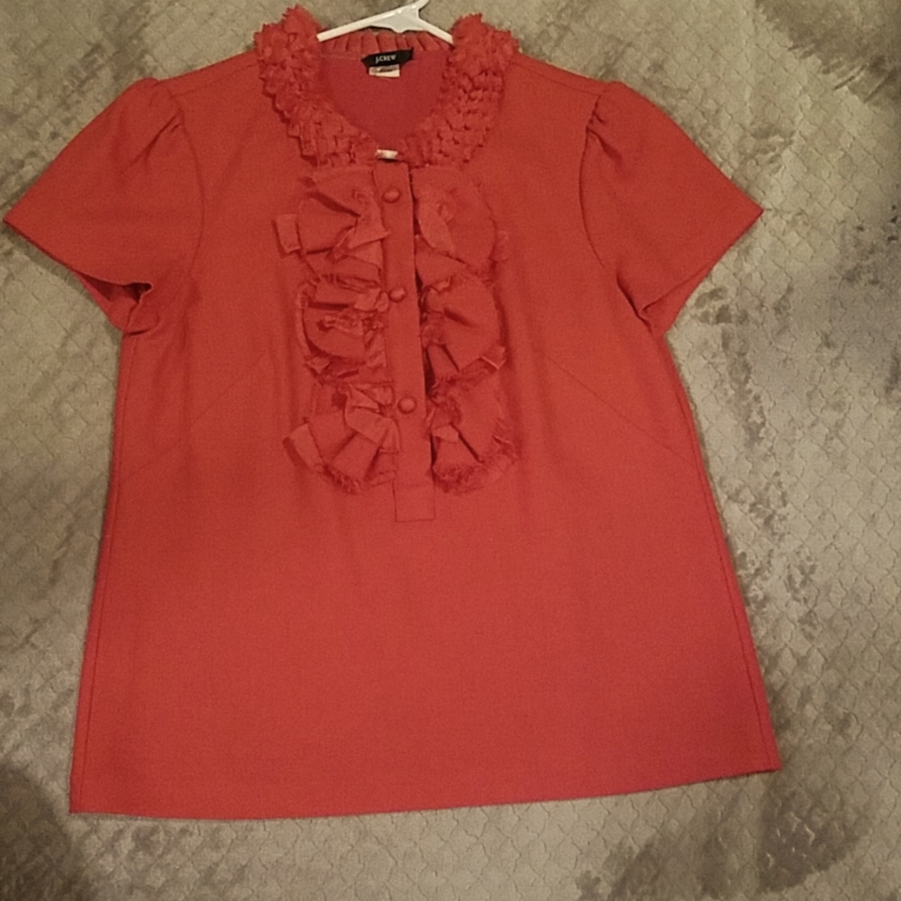J. Crew Popover Blouse